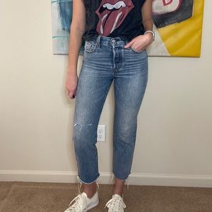 Levi’s Wedgie Selvedge Jeans